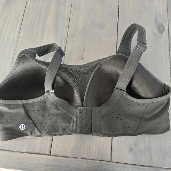 Lululemon Run Times Bra *High Support, B–G Cups Dark Olive 38C - Picture 6 of 10
